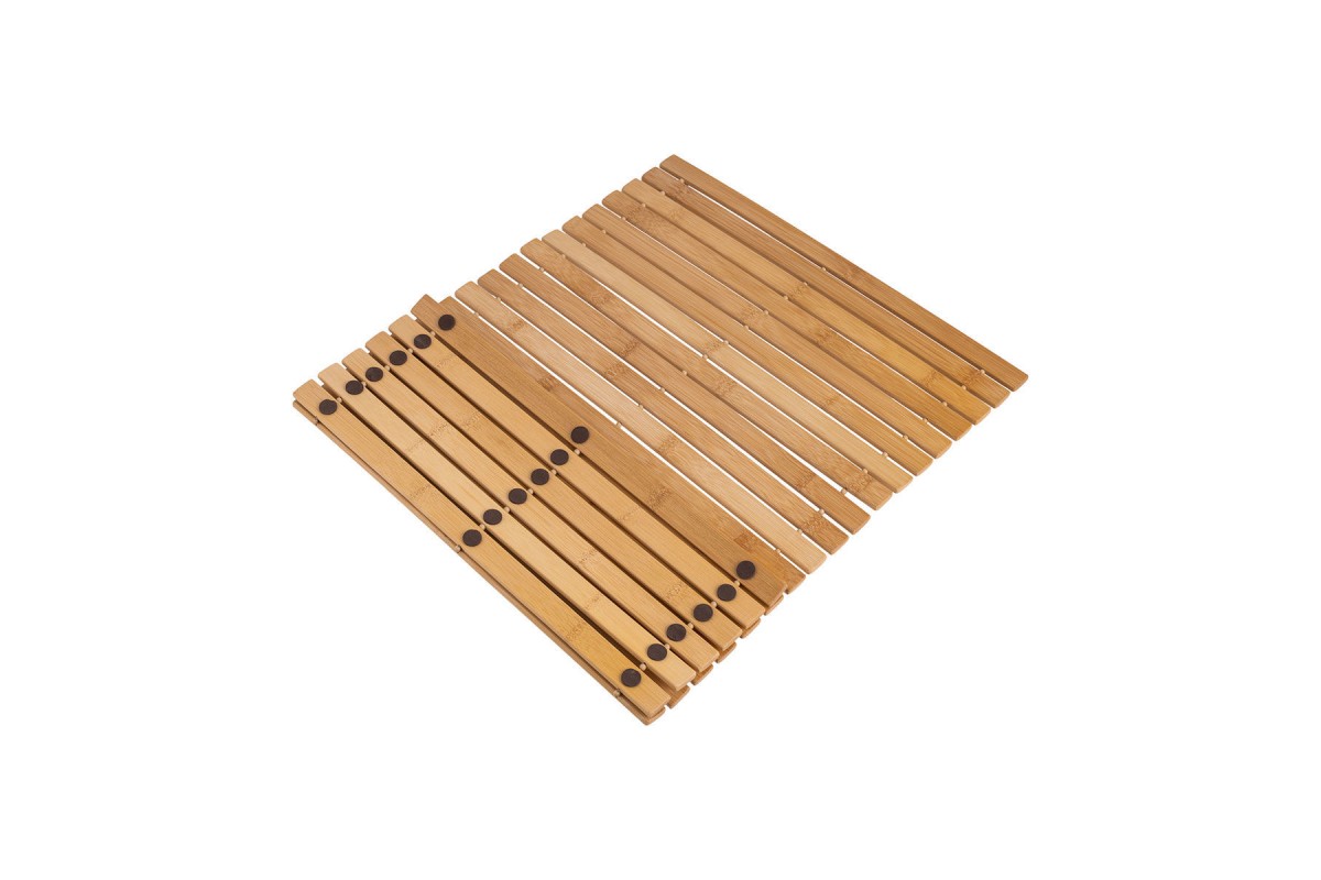 ESTIA ΤΑΠΕΤΟ ΜΠΑΝΙΟΥ BAMBOO ESSENTIALS ΑΝΤΙΟΛΙΣΘΗΤΙΚΟ 60x40cm