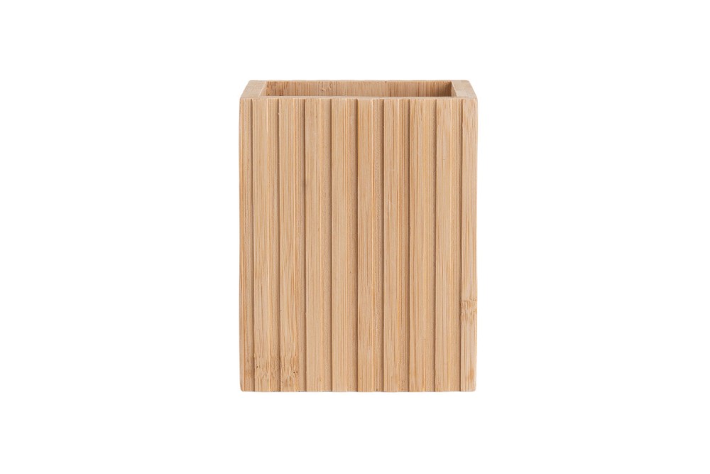 ESTIA ΘΗΚΗ ΟΔΟΝΤΟΒΟΥΡΤΣΑΣ BAMBOO ESSENTIALS ΤΕΤΡΑΓΩΝΗ 8.3x6.5x10.3cm