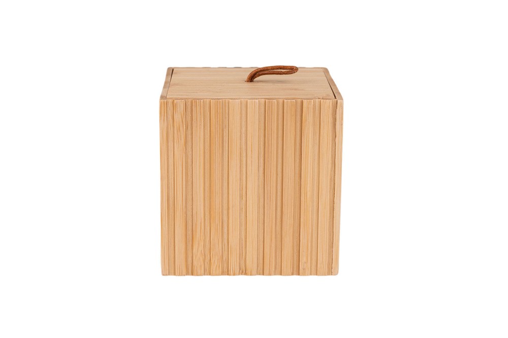 ESTIA ΚΟΥΤΙ ΑΠΟΘΗΚΕΥΣΗΣ ΚΑΙ ΟΡΓΑΝΩΣΗΣ BAMBOO ESSENTIALS 9x9x8cm