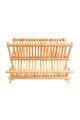 ESTIA ΠΙΑΤΟΘΗΚΗ BAMBOO ESSENTIALS ΑΝΑΔΙΠΛΟΥΜΕΝΗ 2 ΕΠΙΠΕΔΩΝ 42x27.5x38cm