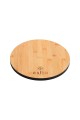 ESTIA ΕΠΙΦΑΝΕΙΑ ΚΟΠΗΣ BAMBOO ESSENTIALS ΣΤΡΟΓΓΥΛΟ 28cm ESTIA ΕΠΙΦΑΝΕΙΑ ΚΟΠΗΣ BAMBOO ESSENTIALS ΣΤΡΟΓΓΥΛΟ 28cm