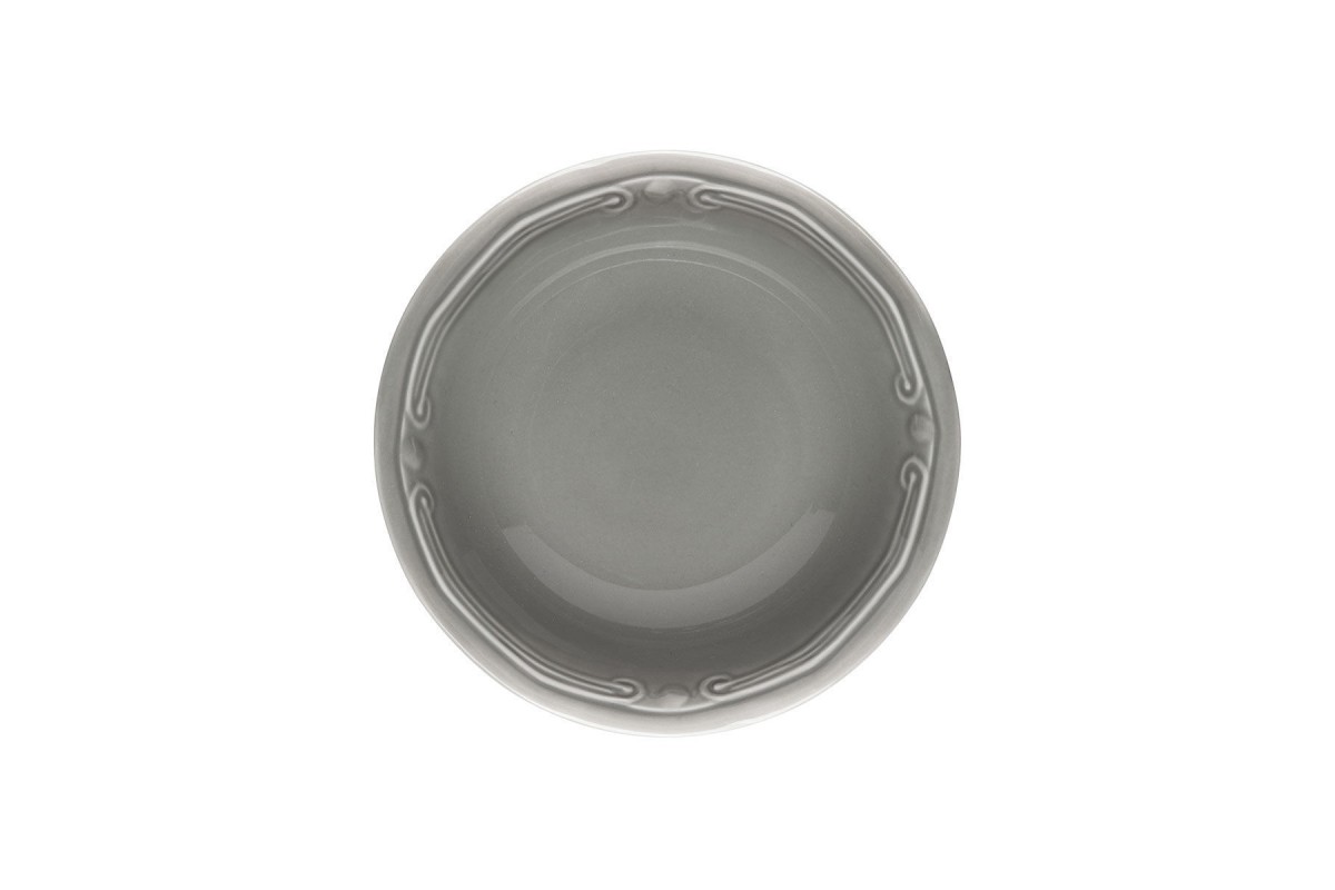 ESTIA ΜΠΟΛ ATHÉNÉE ΠΟΡΣΕΛΑΝΙΝΟ ΑΝΑΓΛΥΦΟ 16.5cm GREY ESTIA ΜΠΟΛ ATHÉNÉE ΠΟΡΣΕΛΑΝΙΝΟ ΑΝΑΓΛΥΦΟ 16.5cm GREY