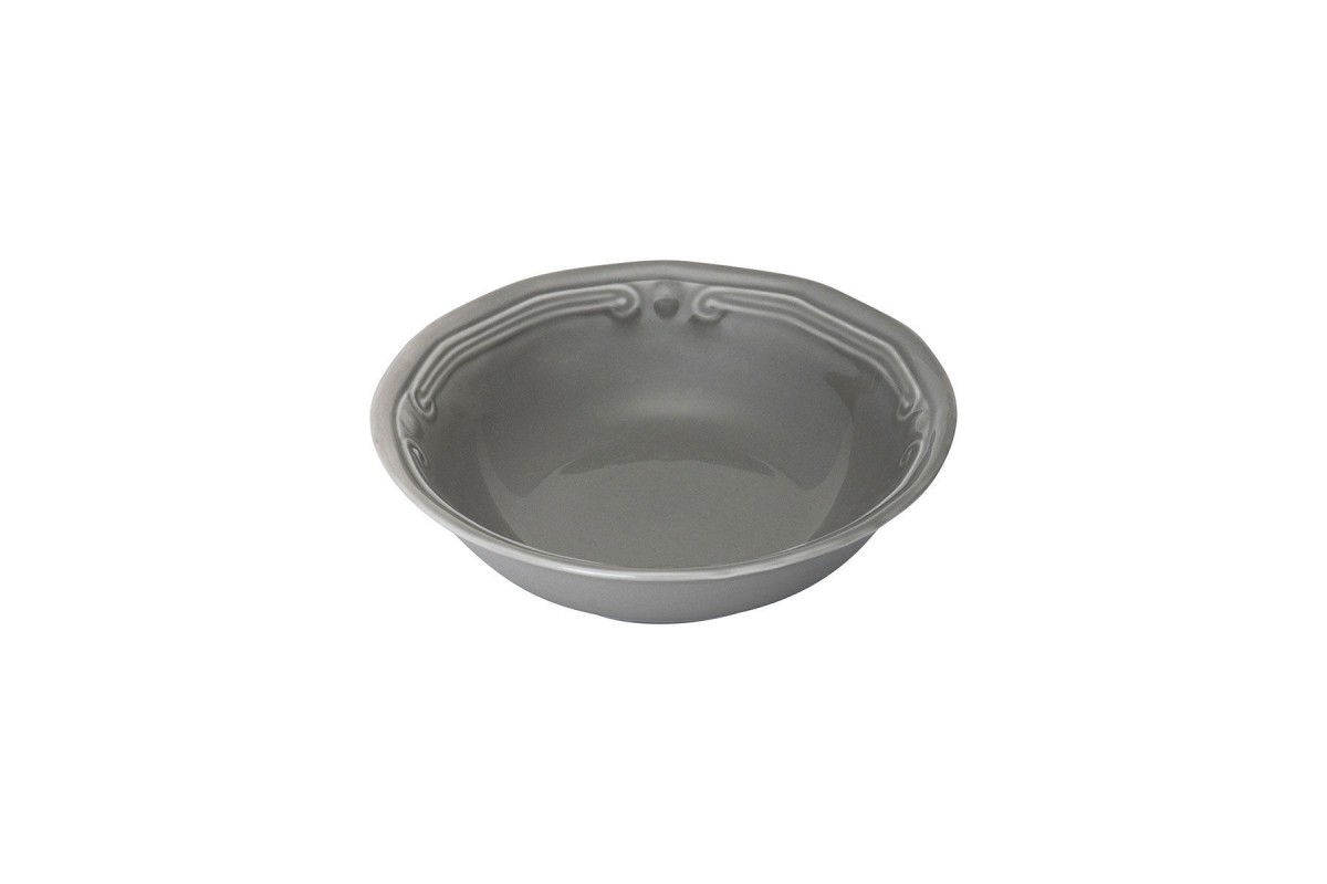 ESTIA ΜΠΟΛ ATHÉNÉE ΠΟΡΣΕΛΑΝΙΝΟ ΑΝΑΓΛΥΦΟ 16.5cm GREY ESTIA ΜΠΟΛ ATHÉNÉE ΠΟΡΣΕΛΑΝΙΝΟ ΑΝΑΓΛΥΦΟ 16.5cm GREY