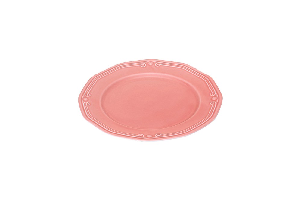 ESTIA ΠΙΑΤΟ ΡΗΧΟ ATHÉNÉE ΠΟΡΣΕΛΑΝΙΝΟ ΑΝΑΓΛΥΦΟ 27cm ROSE
