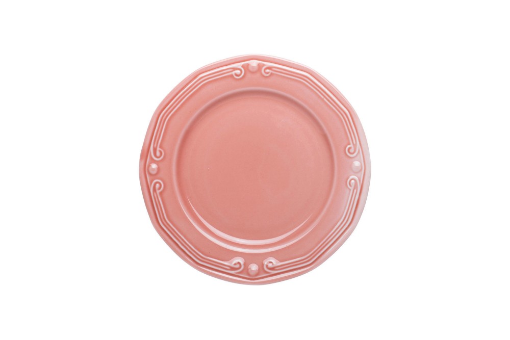 ESTIA ΠΙΑΤΟ ΡΗΧΟ ATHÉNÉE ΠΟΡΣΕΛΑΝΙΝΟ ΑΝΑΓΛΥΦΟ 20cm ROSE