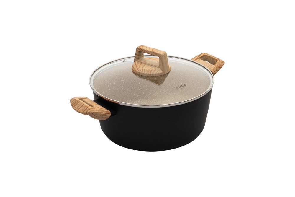 ESTIA ΚΑΤΣΑΡΟΛΑ EARTH ΑΝΤΙΚΟΛΛΗΤΙΚΗ ΠΡΕΣΣΑΡΙΣΤΟΥ ΑΛΟΥΜΙΝΙΟΥ 24cm 4.3lt