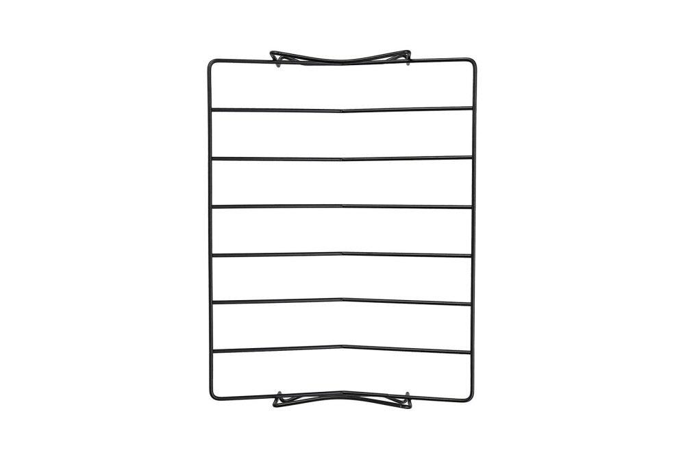 ESTIA ΣΧΑΡΑ ΓΙΑ ΤΑΨΙ ΜΕΤΑΛΛΙΚΗ 36x26x7cm