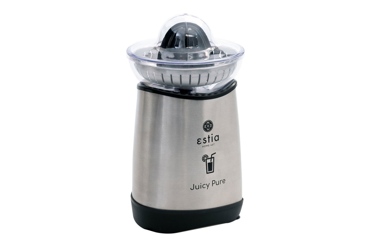 ESTIA ΣΤΙΦΤΗΣ JUICY PURE ΑΝΟΞΕΙΔΩΤΟΣ 100w ΜΕ ΑΝΟΞΕΙΔΩΤΟ ΦΙΛΤΡΟ