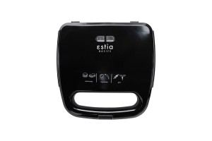 ESTIA ΤΟΣΤΙΕΡΑ BLACK PLUS 2 ΘΕΣΕΩΝ 750w ΜΑΥΡΗ