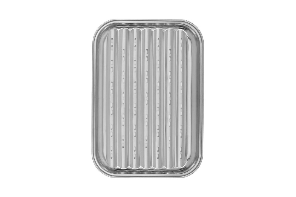 ESTIA ΔΙΣΚΟΣ ΨΗΣΙΜΑΤΟΣ BARBEQUE ΑΝΟΞΕΙΔΩΤΟΣ 34x24cm