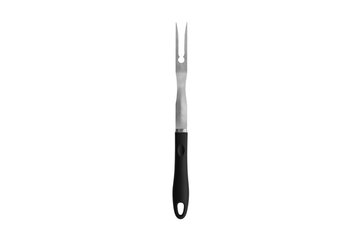 ESTIA ΠΙΡΟΥΝΑ BARBEQUE ΑΝΟΞΕΙΔΩΤΗ 44cm ΜΕ ΕΡΓΟΝΟΜΙΚΗ ΛΑΒΗ
