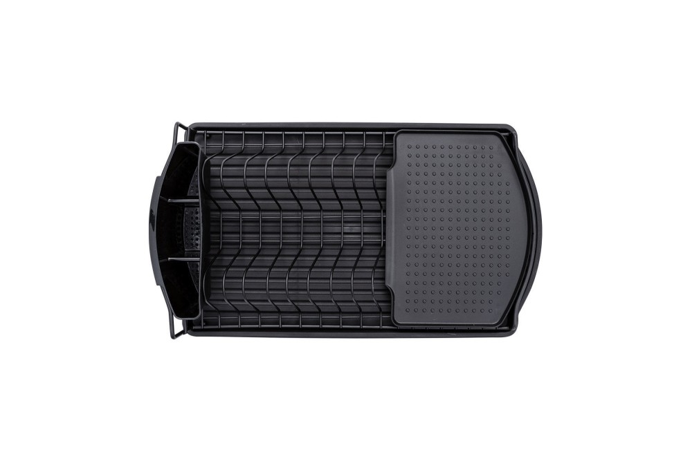 ESTIA ΠΙΑΤΟΘΗΚΗ STUDIO ΜΕΤΑΛΛΙΚΗ 47χ26cm ΜΑΥΡΗ