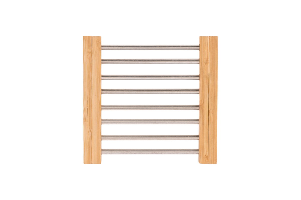 ESTIA ΒΑΣΗ ΜΑΓΕΙΡΙΚΟΥ ΣΚΕΥΟΥΣ BAMBOO ESSENTIALS ME ΑΝΟΞΕΙΔΩΤΟ ΑΤΣΑΛΙ ΠΤΥΣΣΟΜΕΝΗ 22x21.3x2.2cm ESTIA ΒΑΣΗ ΜΑΓΕΙΡΙΚΟΥ ΣΚΕΥΟΥΣ BAMBOO ESSENTIALS ME ΑΝΟΞΕΙΔΩΤΟ ΑΤΣΑΛΙ ΠΤΥΣΣΟΜΕΝΗ 22x21.3x2.2cm