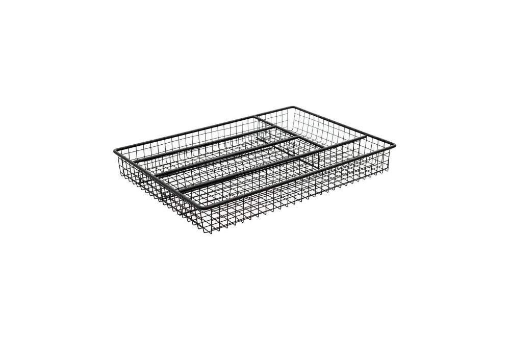 ESTIA ΘΗΚΗ ΣΥΡΤΑΡΙΟΥ METAL BLACK  ΜΕΤΑΛΛΙΚΗ 36x26cm ΜΑΥΡΗ