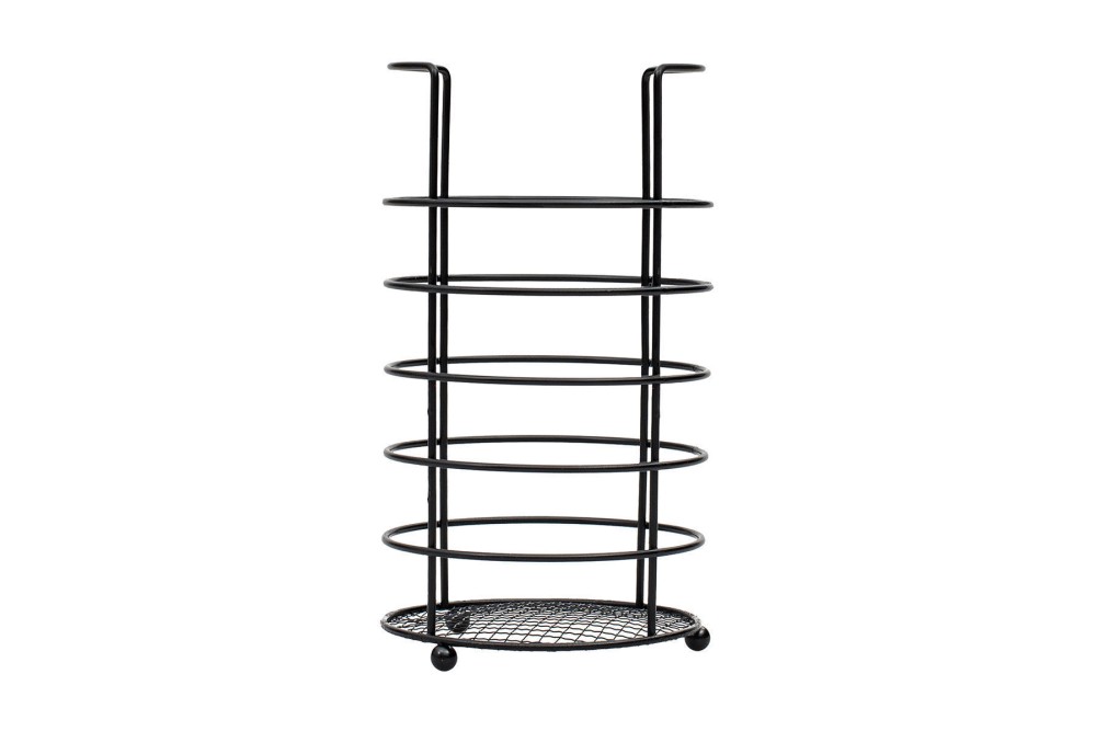 ESTIA ΚΟΥΤΑΛΟΘΗΚΗ METAL BLACK ΜΕΤΑΛΛΙΚΗ 21x11cm ΜΑΥΡΗ