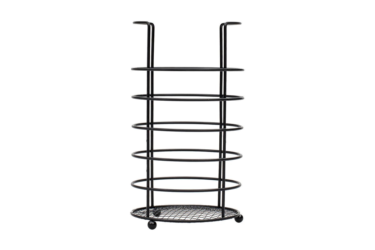 ESTIA ΚΟΥΤΑΛΟΘΗΚΗ METAL BLACK ΜΕΤΑΛΛΙΚΗ 21x11cm ΜΑΥΡΗ ESTIA ΚΟΥΤΑΛΟΘΗΚΗ METAL BLACK ΜΕΤΑΛΛΙΚΗ 21x11cm ΜΑΥΡΗ