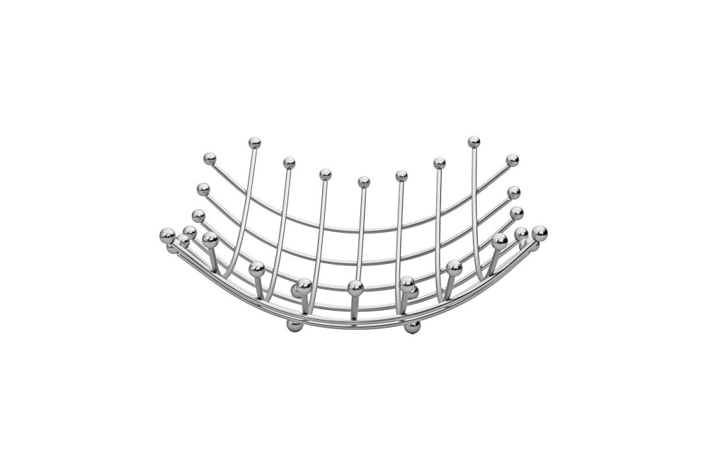 ESTIA ΦΡΟΥΤΙΕΡΑ ELEGANT NICKEL ΑΠΟ ΚΡΑΜΑ ΨΕΥΔΑΡΓΥΡΟΥ