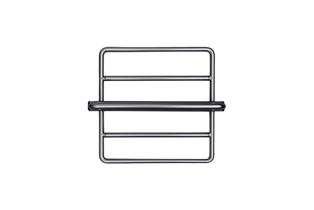 ESTIA ΧΑΡΤΟΠΕΤΣΕΤΟΘΗΚΗ NICKEL BLACK ΑΠΟ ΚΡΑΜΑ ΨΕΥΔΑΡΓΥΡΟΥ