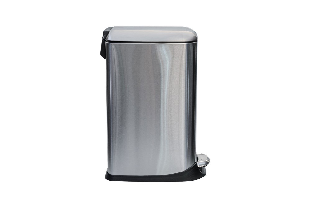 ESTIA ΚΑΔΟΣ ΑΠΟΡΡΙΜΑΤΩΝ SLIM SOFT CLOSE 20lt ΜΑΤ ΙΝΟΞ