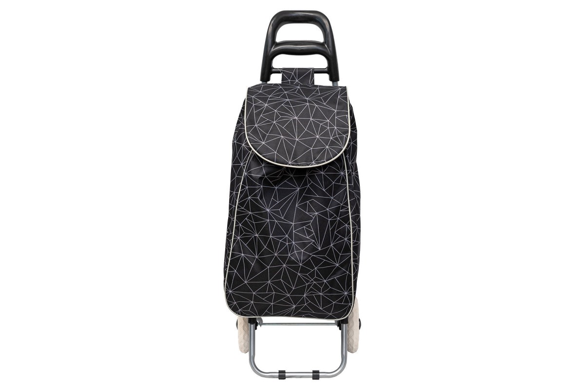ESTIA ΚΑΡΟΤΣΙ ΛΑΪΚΗΣ LUX ΥΦΑΣΜΑΤΙΝΟ 36lt BLACK