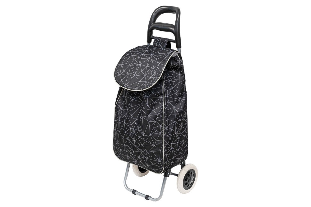 ESTIA ΚΑΡΟΤΣΙ ΛΑΪΚΗΣ LUX ΥΦΑΣΜΑΤΙΝΟ 36lt BLACK