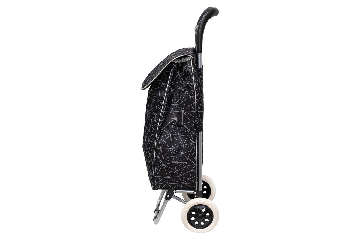 ESTIA ΚΑΡΟΤΣΙ ΛΑΪΚΗΣ LUX ΥΦΑΣΜΑΤΙΝΟ 36lt BLACK ESTIA ΚΑΡΟΤΣΙ ΛΑΪΚΗΣ LUX ΥΦΑΣΜΑΤΙΝΟ 36lt BLACK