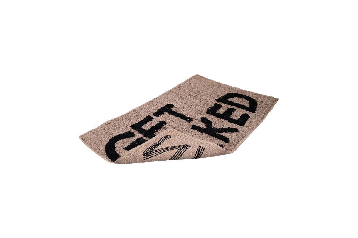 ESTIA ΤΑΠΕΤΟ ΜΠΑΝΙΟΥ GET NAKED ΒΑΜΒΑΚΕΡΟ 80x50cm ΜΠΕΖ ESTIA ΤΑΠΕΤΟ ΜΠΑΝΙΟΥ GET NAKED ΒΑΜΒΑΚΕΡΟ 80x50cm ΜΠΕΖ