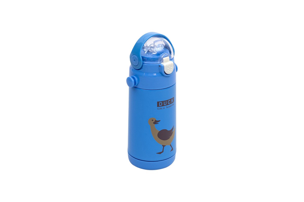 ESTIA ΘΕΡΜΟΣ ΠΑΙΔΙΚΟ JUNGLE ΑΝΟΞΕΙΔΩΤΟ 350ml DUCK BLUE