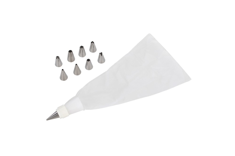 ESTIA ΚΟΡΝΕ ΖΑΧΑΡΟΠΛΑΣΤΙΚΗΣ ΥΦΑΣΜΑΤΙΝΟ 47x26cm ΜΕ 9 ΕΞΑΡΤΗΜΑΤΑ