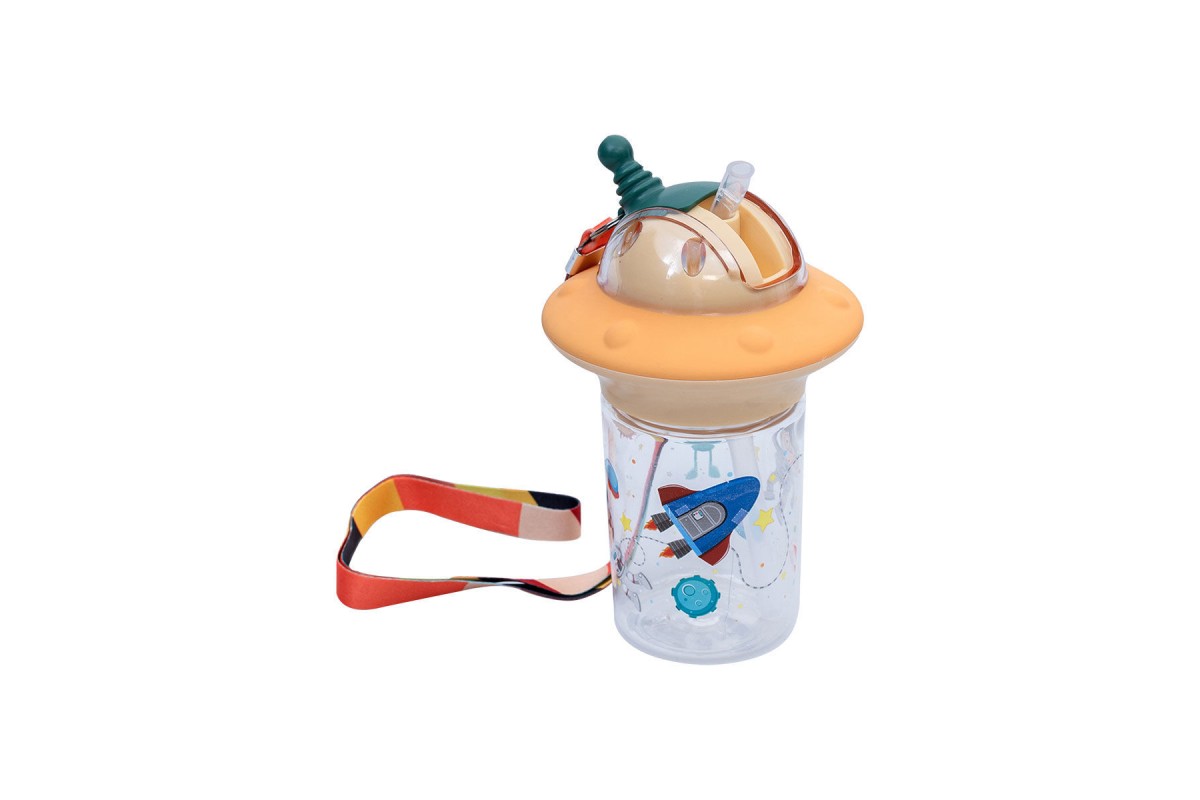 ESTIA ΠΑΓΟΥΡΙ ΠΑΙΔΙΚΟ ASTRO ΠΛΑΣΤΙΚΟ 450ml BEIGE
