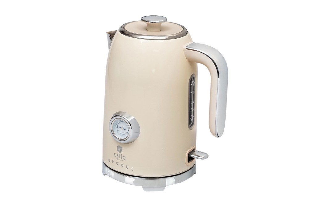 ESTIA ΒΡΑΣΤΗΡΑΣ RETRO EPOQUE ΑΝΟΞΕΙΔΩΤΟΣ 2200w 1.7lt ΚΡΕΜ