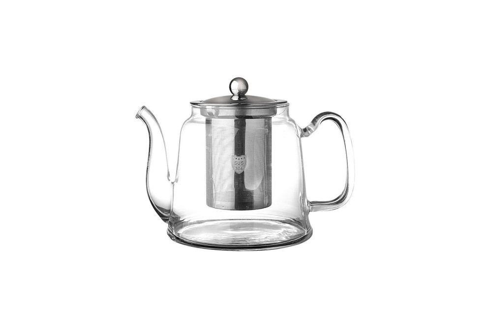 ESTIA ΤΣAΓΙΕΡΑ ΓΥΑΛΙΝΗ 1000ml ΜΕ ΑΝΟΞΕΙΔΩΤΟ ΦΙΛΤΡΟ