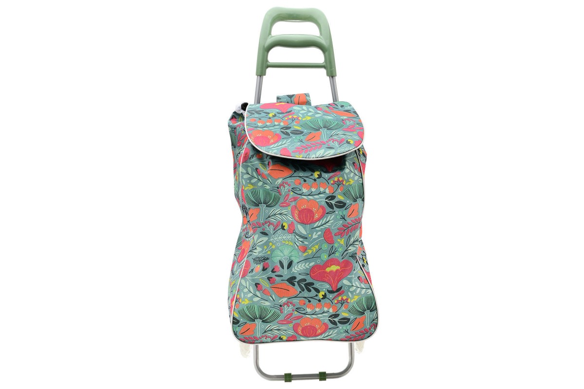 ESTIA ΚΑΡΟΤΣΙ ΛΑΪΚΗΣ LUX ΥΦΑΣΜΑΤΙΝΟ 36lt FLORAL