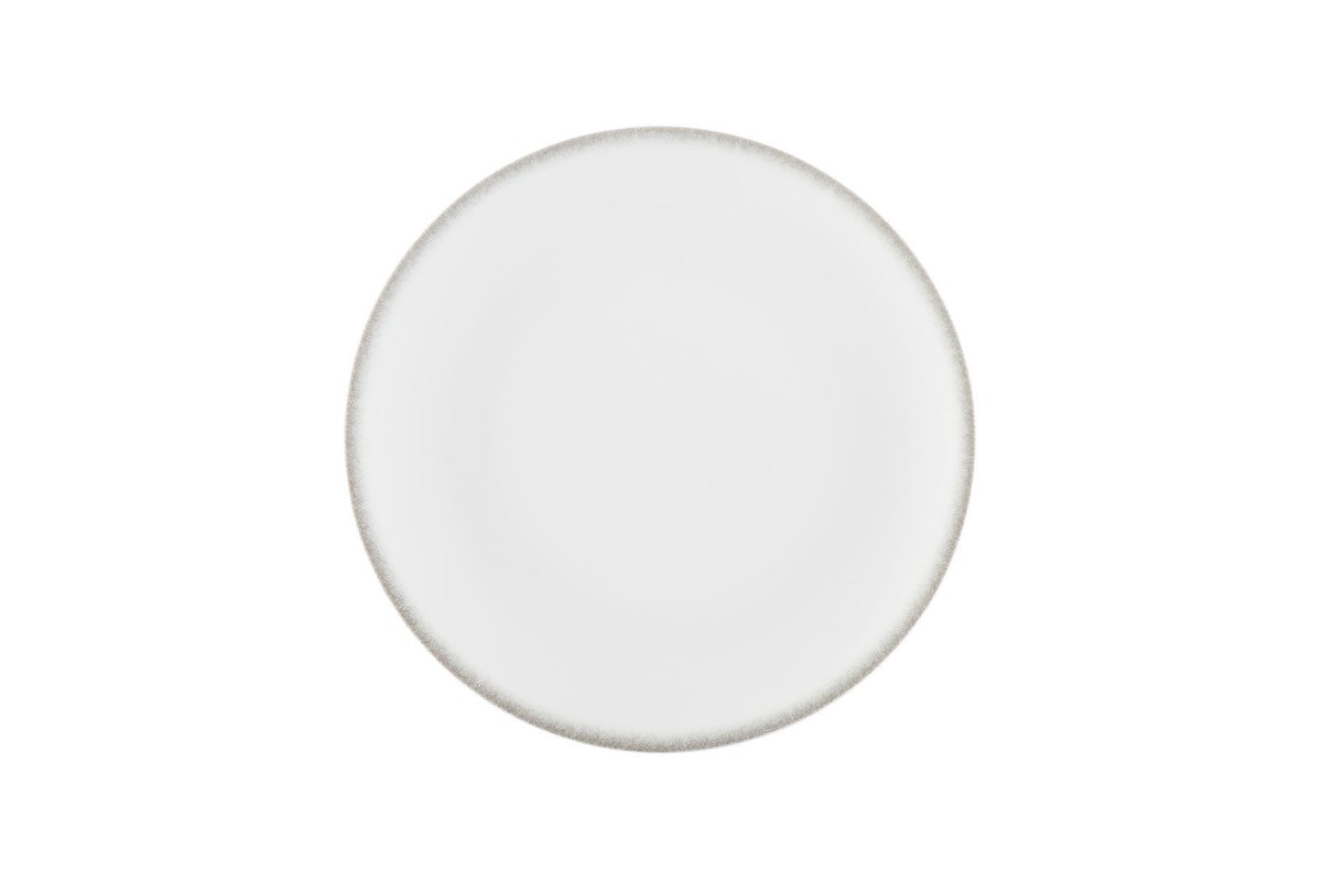 ESTIA ΠΙΑΤΟ ΡΗΧΟ PEARL ΠΟΡΣΕΛΑΝΙΝΟ 21cm WHITE