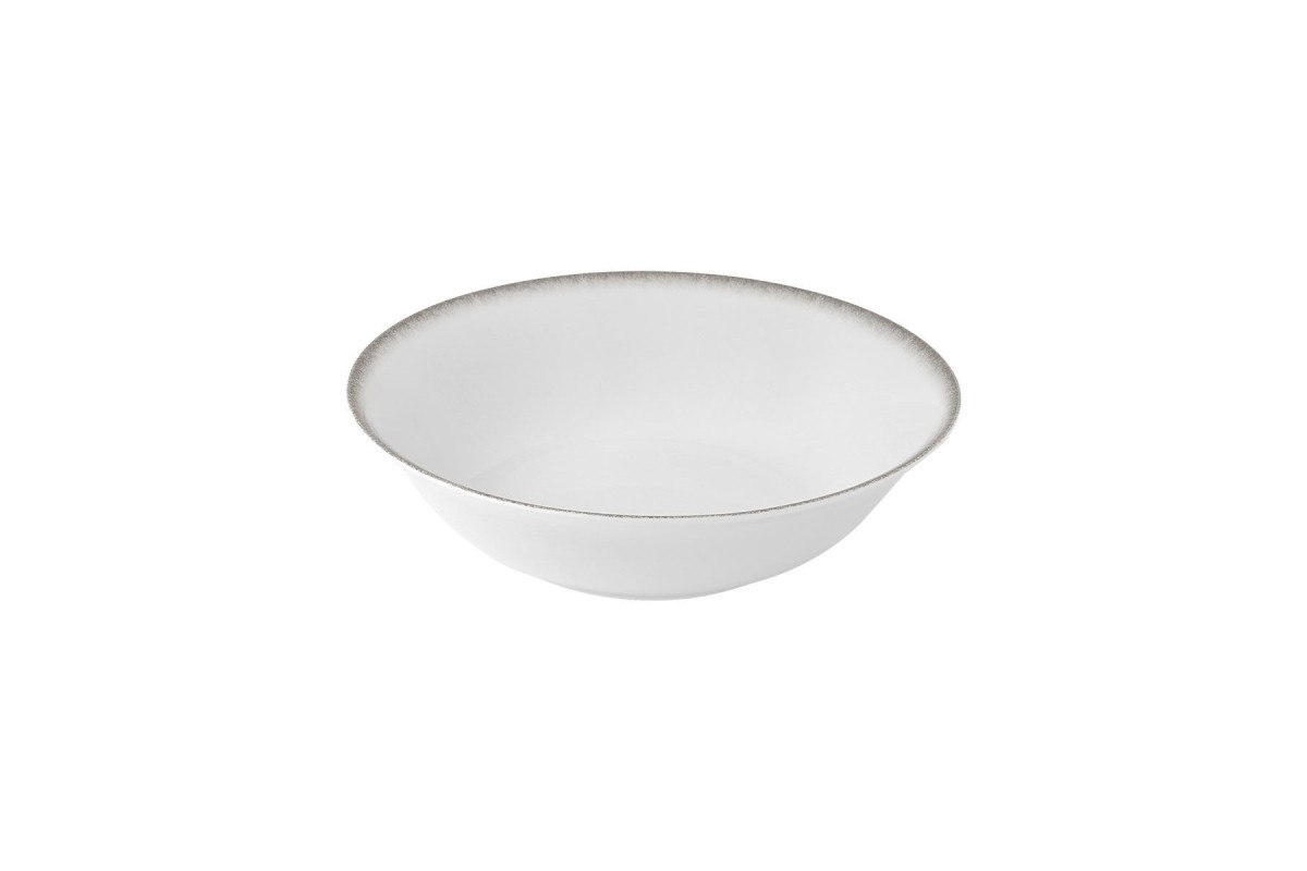 ESTIA ΣΑΛΑΤΙΕΡΑ PEARL ΠΟΡΣΕΛΑΝΙΝΗ 23cm WHITE