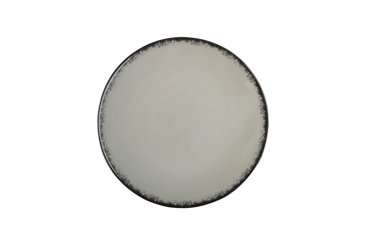 ESTIA ΠΙΑΤΟ ΡΗΧΟ PEARL ΠΟΡΣΕΛΑΝΙΝΟ 27cm GREY