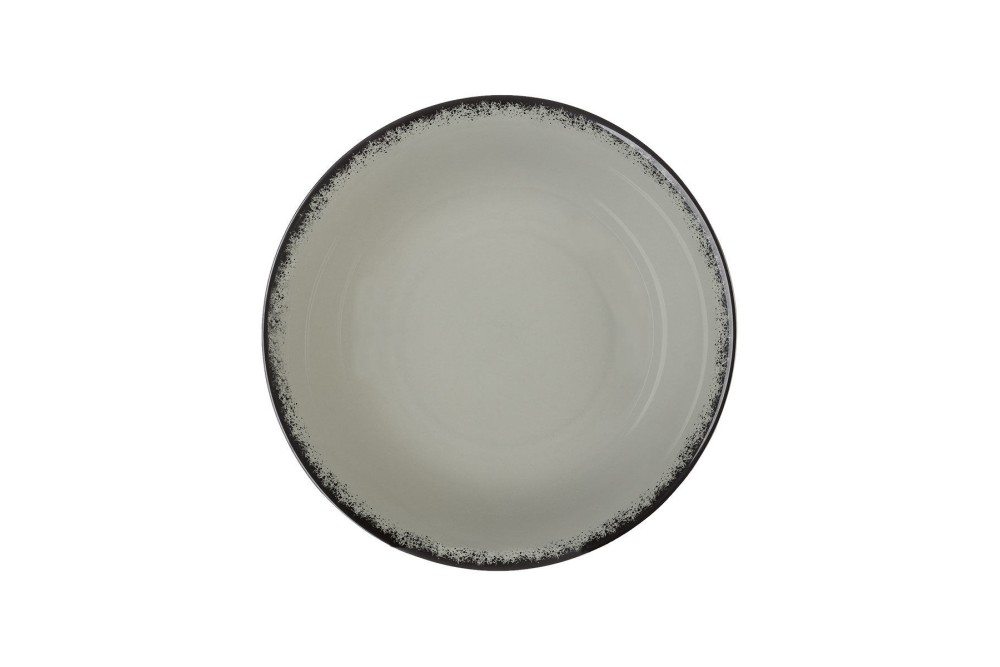 ESTIA ΠΙΑΤΟ ΒΑΘΥ PEARL ΠΟΡΣΕΛΑΝΙΝΟ 23cm GREY