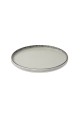 ESTIA ΠΙΑΤΟ ΡΗΧΟ ΚΑΘΕΤΟ PEARL ΠΟΡΣΕΛΑΝΙΝΟ 21cm GREY