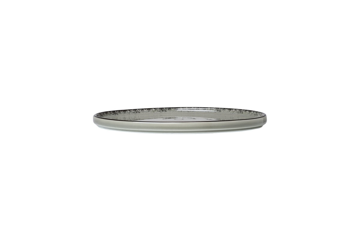ESTIA ΠΙΑΤΟ ΡΗΧΟ ΚΑΘΕΤΟ PEARL ΠΟΡΣΕΛΑΝΙΝΟ 21cm GREY