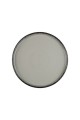 ESTIA ΠΙΑΤΟ ΡΗΧΟ ΚΑΘΕΤΟ PEARL ΠΟΡΣΕΛΑΝΙΝΟ 26cm GREY