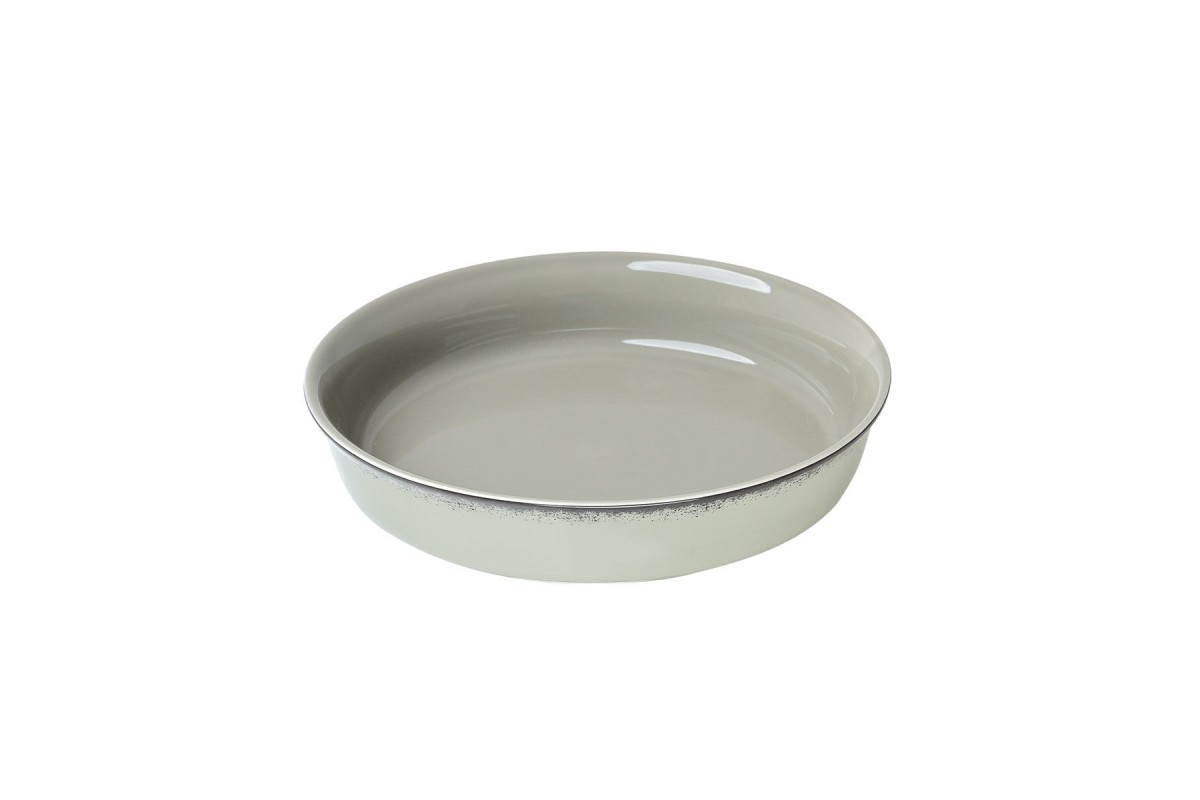 ESTIA ΣΑΛΑΤΙΕΡΑ ΚΑΘΕΤΗ PEARL ΠΟΡΣΕΛΑΝΙΝΗ 23cm GREY