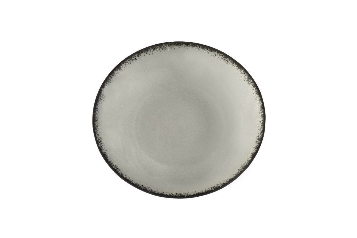 ESTIA ΣΑΛΑΤΙΕΡΑ PEARL ΠΟΡΣΕΛΑΝΙΝΗ 23cm GREY