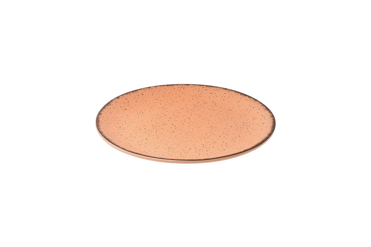 ESTIA ΠΙΑΤΟ ΡΗΧΟ TERRA ΠΟΡΣΕΛΑΝΙΝΟ 21cm SALMON
