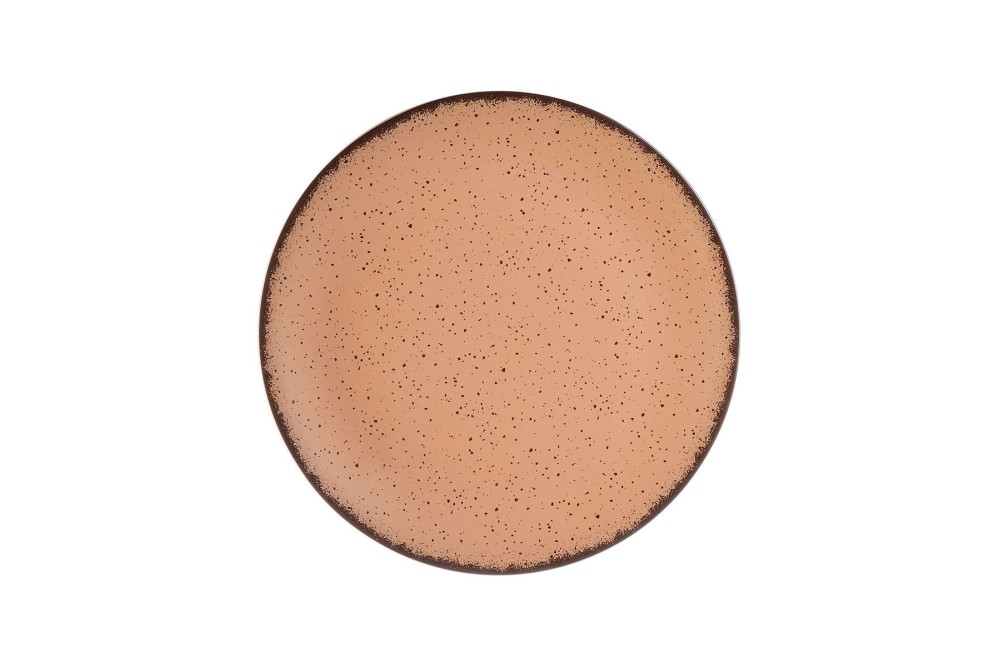 ESTIA ΠΙΑΤΟ ΡΗΧΟ TERRA ΠΟΡΣΕΛΑΝΙΝΟ 21cm SALMON