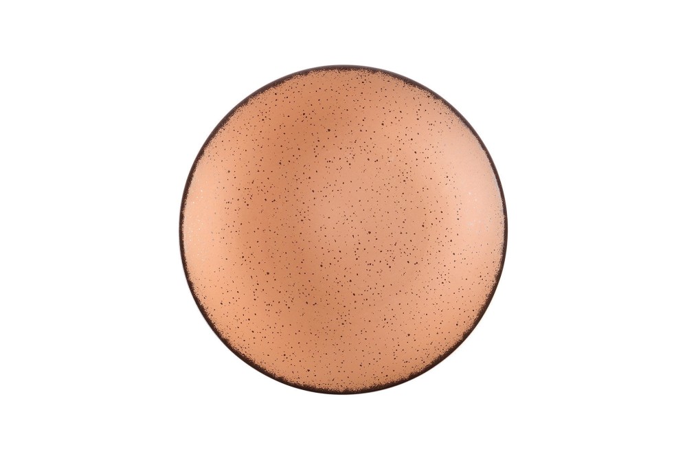 ESTIA ΠΙΑΤΟ ΒΑΘΥ TERRA ΠΟΡΣΕΛΑΝΙΝΟ 23cm SALMON