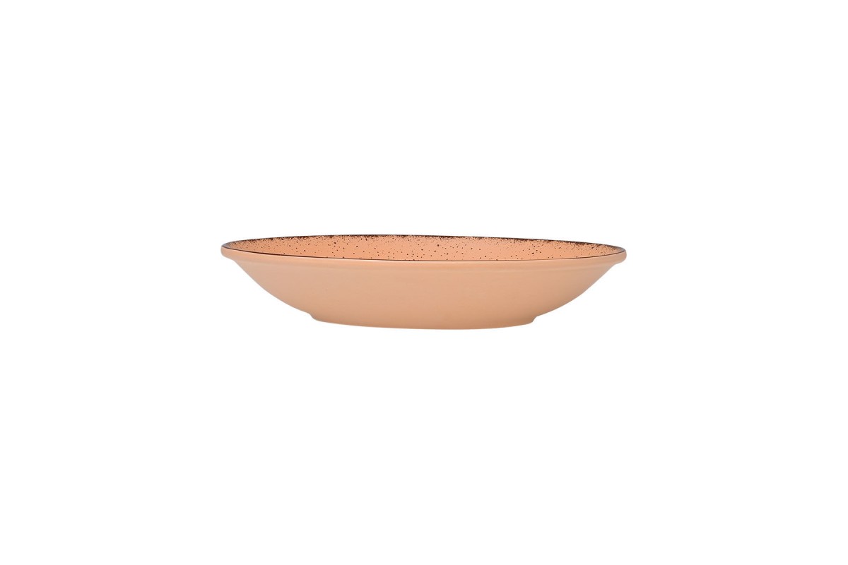 ESTIA ΠΙΑΤΟ ΒΑΘΥ TERRA ΠΟΡΣΕΛΑΝΙΝΟ 23cm SALMON