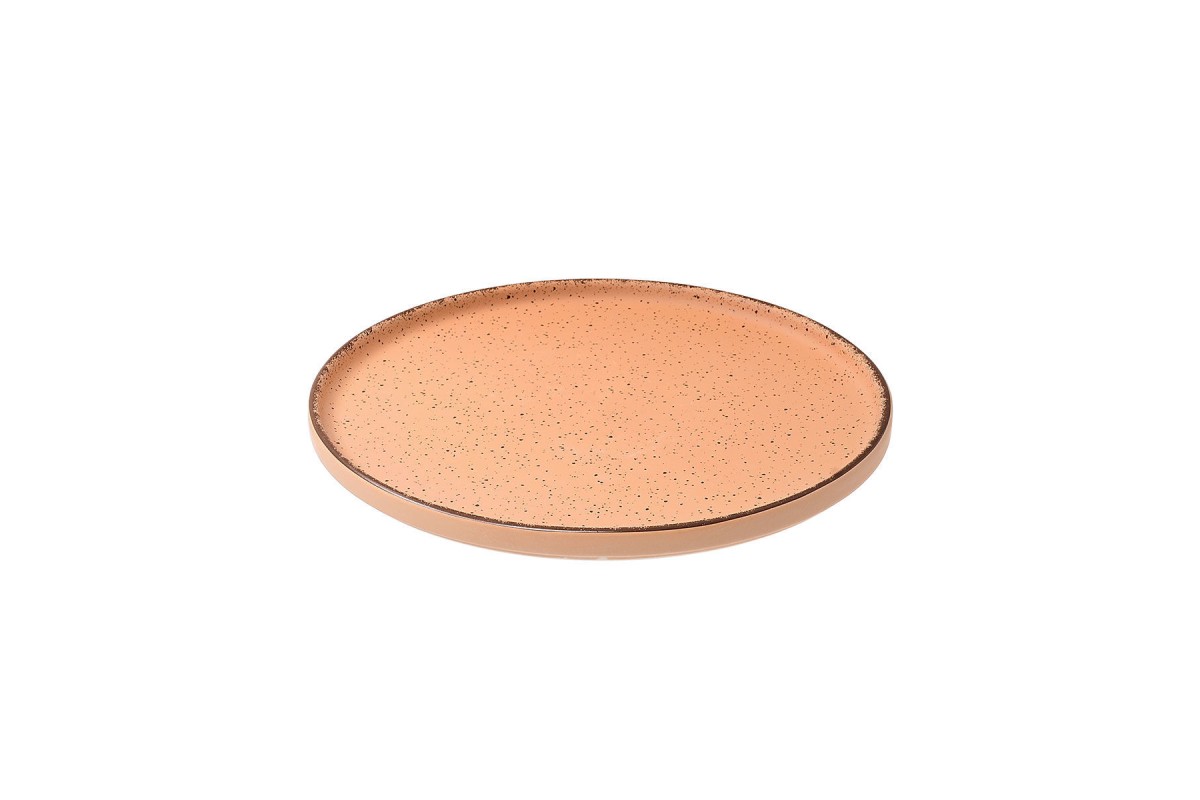 ESTIA ΠΙΑΤΟ ΡΗΧΟ ΚΑΘΕΤΟ TERRA ΠΟΡΣΕΛΑΝΙΝΟ 21cm SALMON