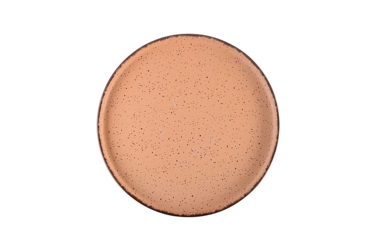 ESTIA ΠΙΑΤΟ ΡΗΧΟ ΚΑΘΕΤΟ TERRA ΠΟΡΣΕΛΑΝΙΝΟ 21cm SALMON