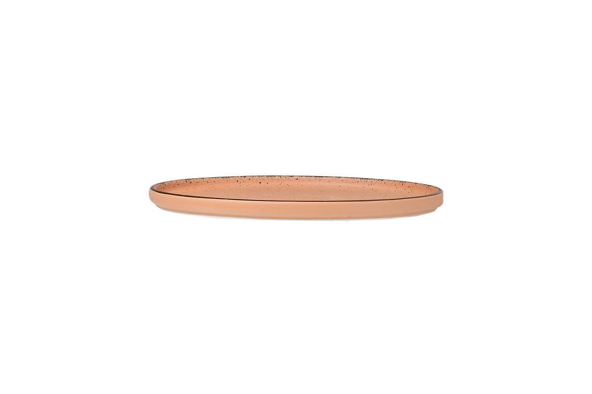 ESTIA ΠΙΑΤΟ ΡΗΧΟ ΚΑΘΕΤΟ TERRA ΠΟΡΣΕΛΑΝΙΝΟ 26cm SALMON