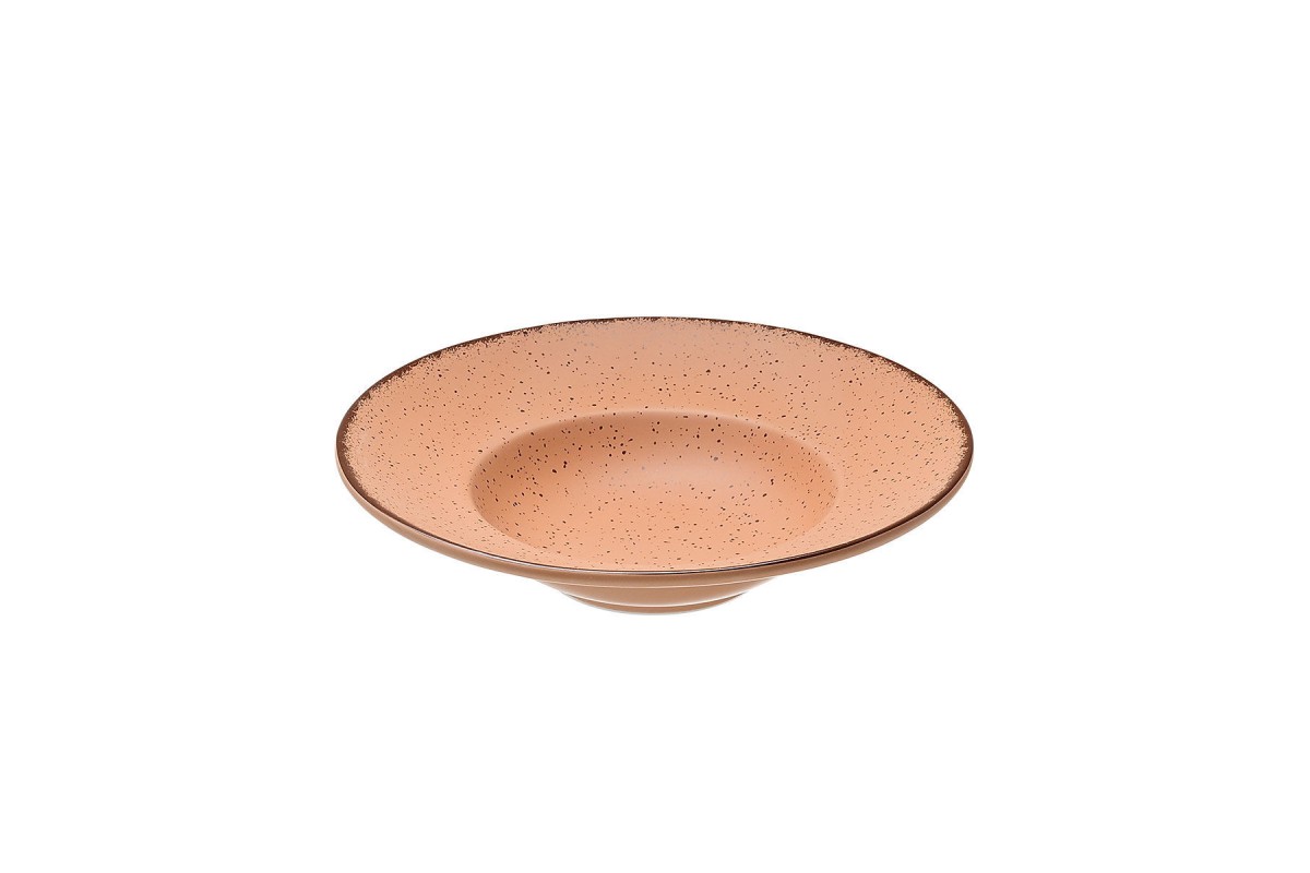 ESTIA ΠΙΑΤΟ ΖΥΜΑΡΙΚΩΝ TERRA ΠΟΡΣΕΛΑΝΙΝΟ 27cm SALMON